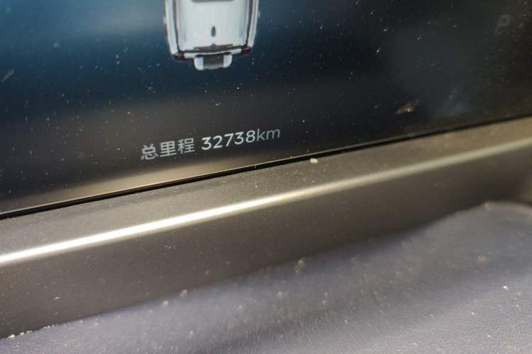 Used JETOUR Shanhai Traveler C-DM 2024 C-DM 208KM Mountain & Wilderness Edition Odometer Close Up