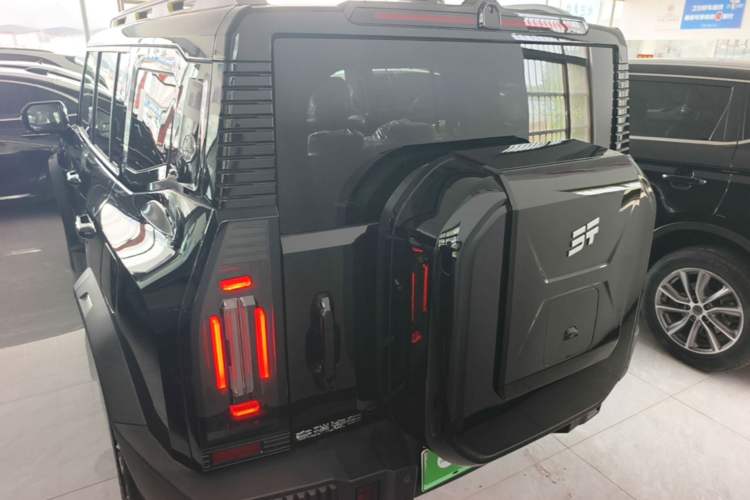 Used JETOUR Shanhai Traveler C-DM 2024 C-DM 208KM Mountain & Wilderness Edition Rear