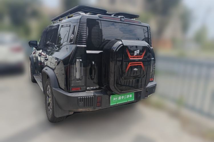 Used JETOUR Shanhai Traveler C-DM 2024 C-DM 206KM Four-Wheel Drive Wilderness Edition Rear Left 45 Deg