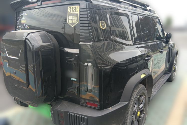 Used JETOUR Shanhai Traveler C-DM 2024 C-DM 208KM Mountain & Wilderness Edition Rear Right 45 Deg
