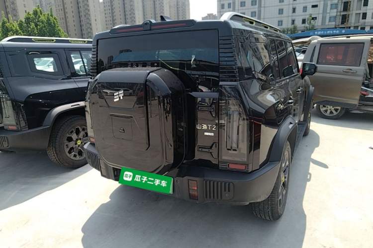 Used JETOUR Shanhai Traveler C-DM 2024 C-DM 208KM Mountain & Wilderness Edition Rear Right 45 Deg