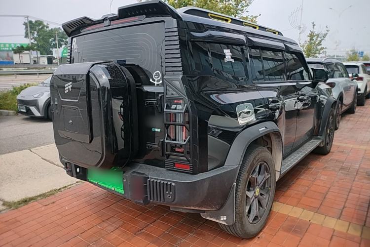 Used JETOUR Shanhai Traveler C-DM 2024 C-DM 129KM Linye Edition Rear Right 45 Deg