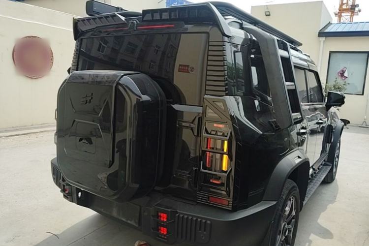 Used JETOUR Shanhai Traveler C-DM 2024 C-DM 208KM Mountain & Wilderness Edition Rear Right 45 Deg