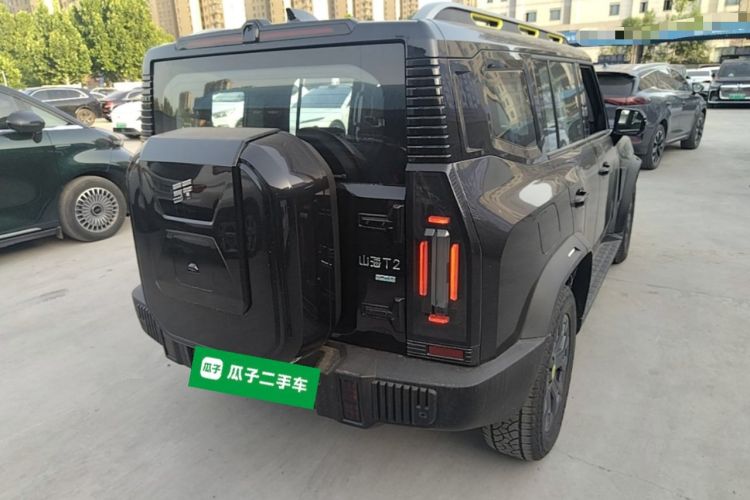 Used JETOUR Shanhai Traveler C-DM 2024 C-DM 206KM Four-Wheel Drive Wilderness Edition Rear Right 45 Deg