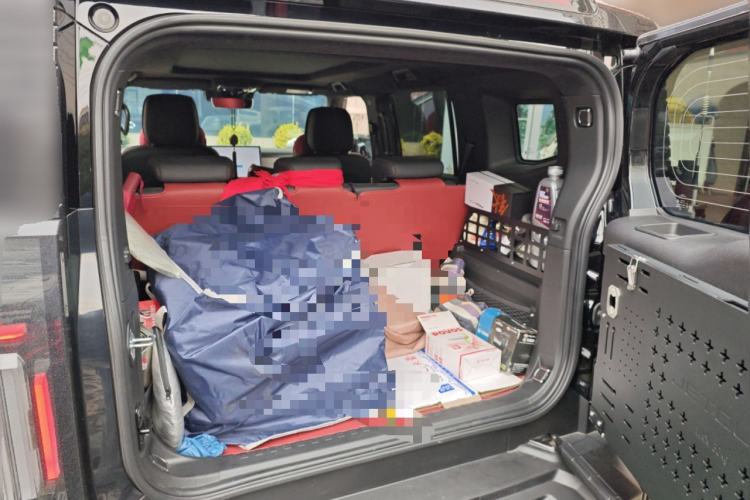 Used JETOUR Shanhai Traveler C-DM 2024 C-DM 208KM Mountain & Wilderness Edition Trunk