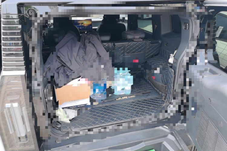 Used JETOUR Shanhai Traveler C-DM 2024 C-DM 208KM Mountain & Wilderness Edition Trunk