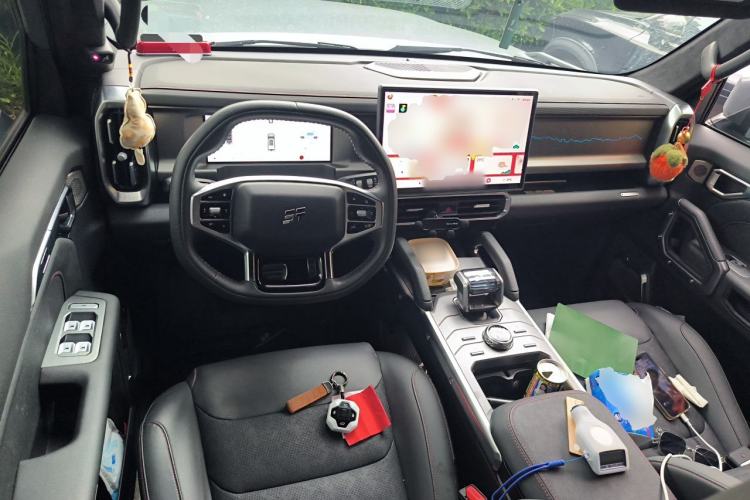Used JETOUR Shanhai Traveler C-DM 2024 C-DM 208KM Mountain & Wilderness Edition Center Console