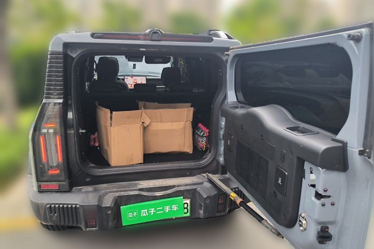 Used JETOUR Shanhai Traveler C-DM 2024 C-DM 208KM Mountain & Wilderness Edition Trunk