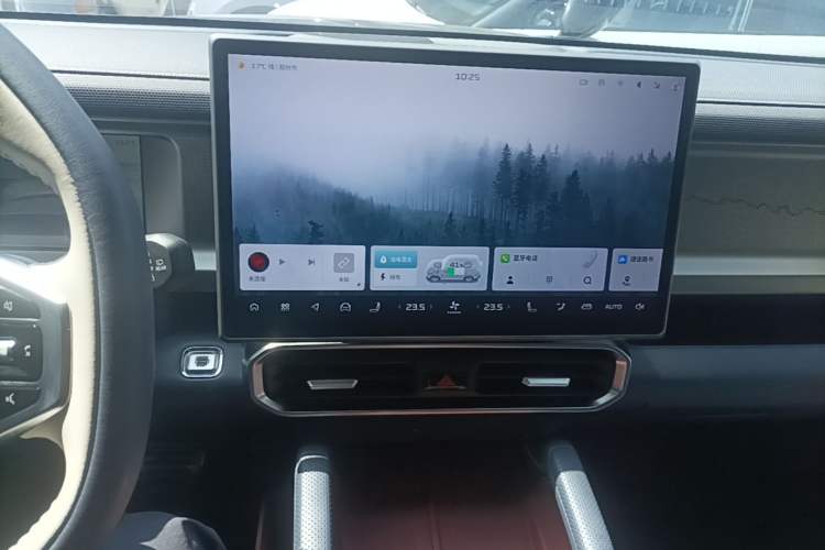 Used JETOUR Shanhai Traveler C-DM 2024 C-DM 129KM Linye Edition Audio And AC Panel