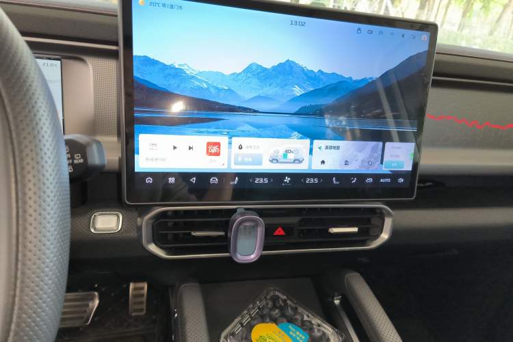 Used JETOUR Shanhai Traveler C-DM 2024 C-DM 129KM Linye Edition Audio And AC Panel
