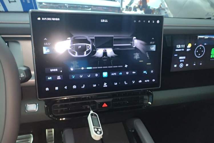 Used JETOUR Shanhai Traveler C-DM 2024 C-DM 129KM Linye Edition Audio And AC Panel