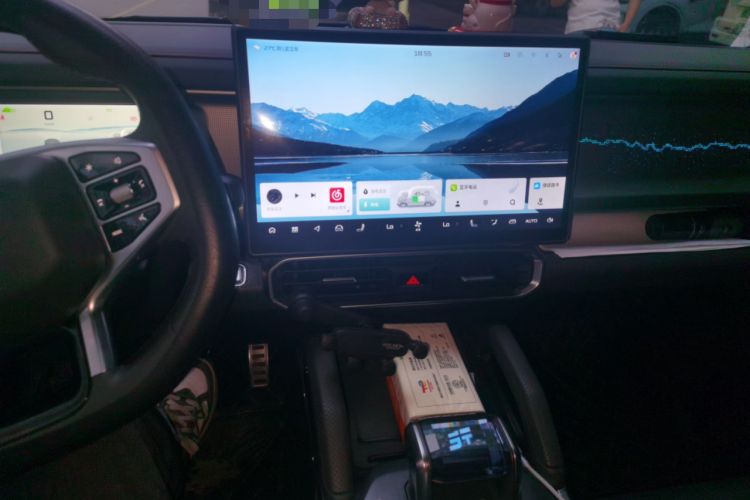 Used JETOUR Shanhai Traveler C-DM 2024 C-DM 129KM Linye Edition Audio And AC Panel