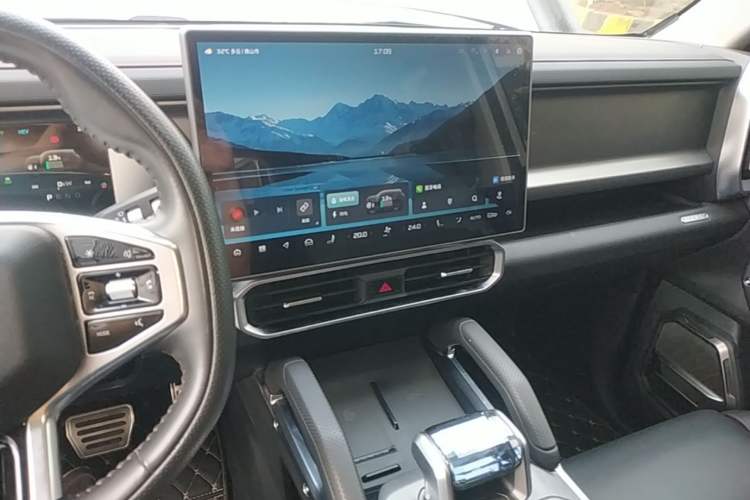 Used JETOUR Shanhai Traveler C-DM 2024 C-DM 129KM Linye Edition Audio And AC Panel