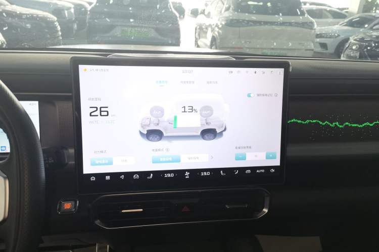 Used JETOUR Shanhai Traveler C-DM 2024 C-DM 206KM Four-Wheel Drive Wilderness Edition Audio And AC Panel