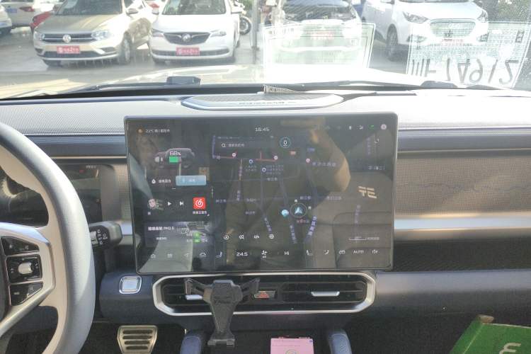 Used JETOUR Shanhai Traveler C-DM 2024 C-DM 129KM Linye Edition Audio And AC Panel