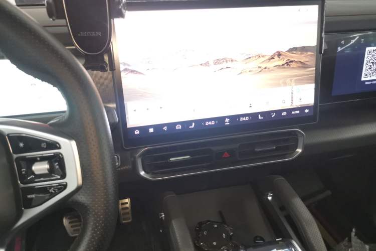 Used JETOUR Shanhai Traveler C-DM 2024 C-DM 129KM Linye Edition Audio And AC Panel