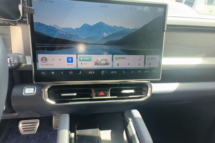 Used JETOUR Shanhai Traveler C-DM 2024 C-DM 208KM Mountain & Wilderness Edition Audio And AC Panel