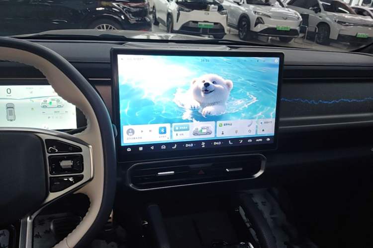 Used JETOUR Shanhai Traveler C-DM 2024 C-DM 208KM Mountain & Wilderness Edition Audio And AC Panel