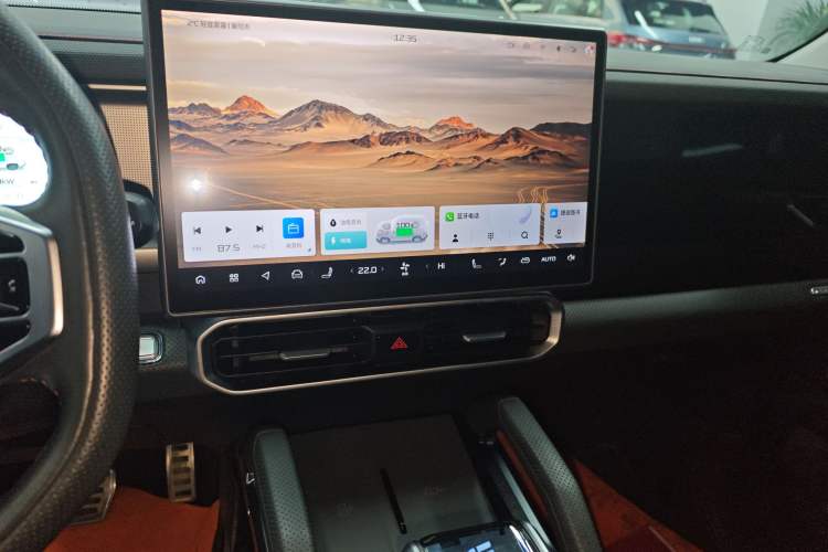 Used JETOUR Shanhai Traveler C-DM 2024 C-DM 129KM Linye Edition Audio And AC Panel