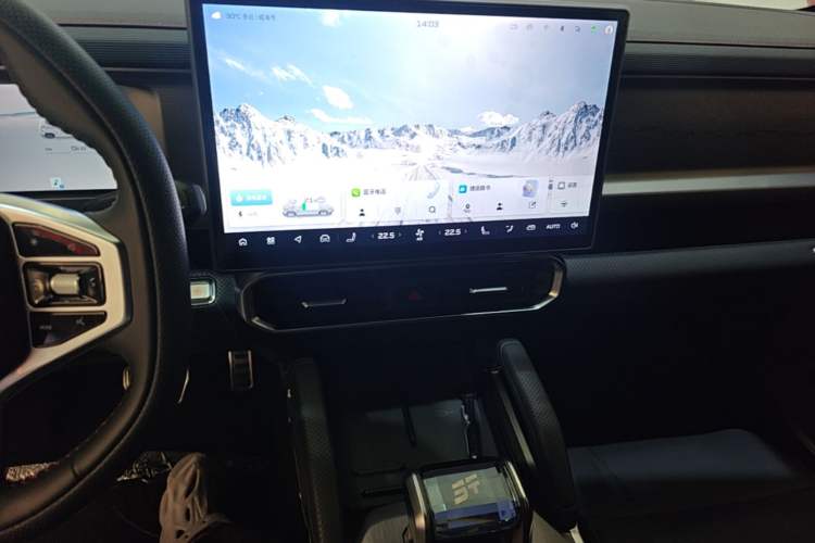 Used JETOUR Shanhai Traveler C-DM 2024 C-DM 208KM Mountain & Wilderness Edition Audio And AC Panel