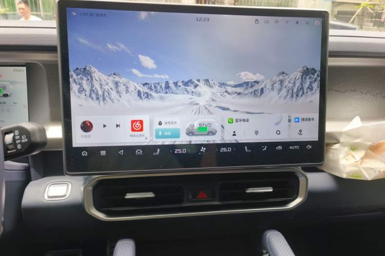 Used JETOUR Shanhai Traveler C-DM 2024 C-DM 129KM Linye Edition Audio And AC Panel