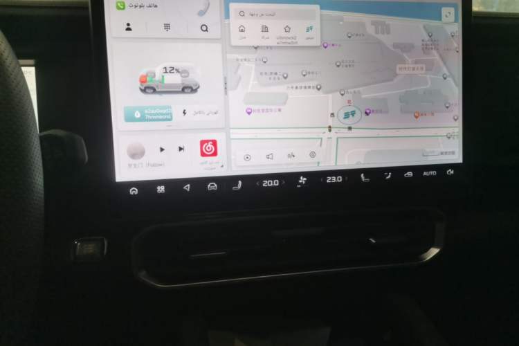 Used JETOUR Shanhai Traveler C-DM 2024 C-DM 129KM Linye Edition Audio And AC Panel