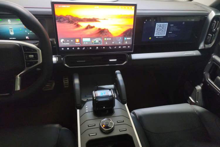 Used JETOUR Shanhai Traveler C-DM 2024 C-DM 129KM Linye Edition Audio And AC Panel