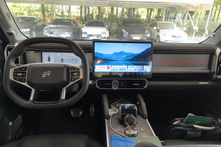 Used JETOUR Shanhai Traveler C-DM 2024 C-DM 129KM Linye Edition Center Console