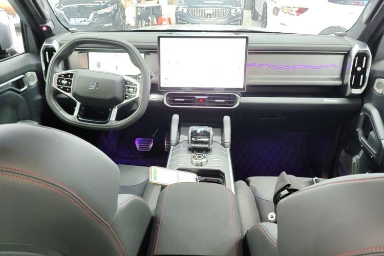Used JETOUR Shanhai Traveler C-DM 2024 C-DM 208KM Mountain & Wilderness Edition Center Console