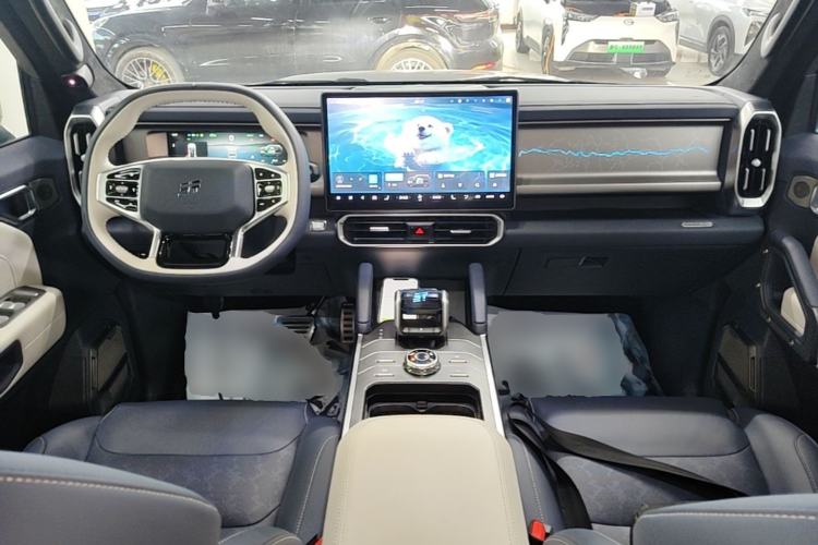 Used JETOUR Shanhai Traveler C-DM 2024 C-DM 208KM Mountain & Wilderness Edition Center Console