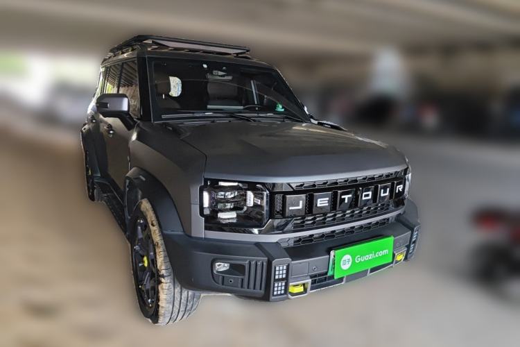 Used JETOUR Shanhai Traveler C-DM 2024 C-DM 208KM Mountain & Wilderness Edition Front Right 45 Deg