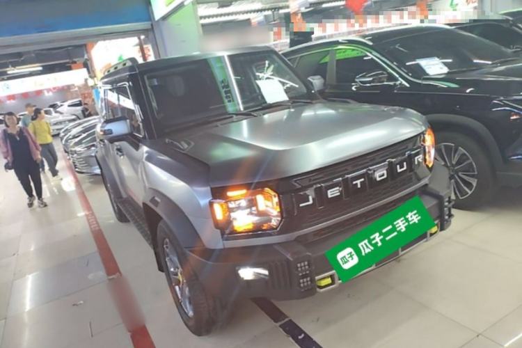 Used JETOUR Shanhai Traveler C-DM 2024 C-DM 129KM Linye Edition Front Right 45 Deg