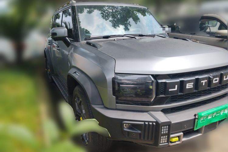Used JETOUR Shanhai Traveler C-DM 2024 C-DM 208KM Mountain & Wilderness Edition Front Right 45 Deg