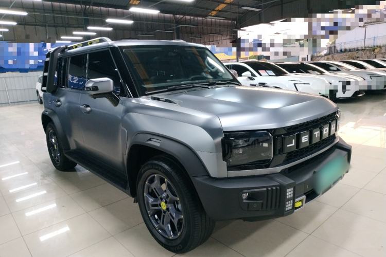 Used JETOUR Shanhai Traveler C-DM 2024 C-DM 129KM Linye Edition Front Right 45 Deg