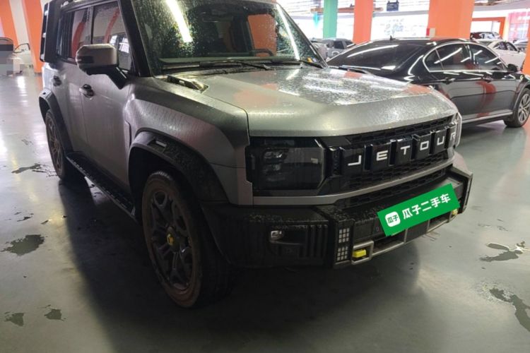 Used JETOUR Shanhai Traveler C-DM 2024 C-DM 208KM Mountain & Wilderness Edition Front Right 45 Deg