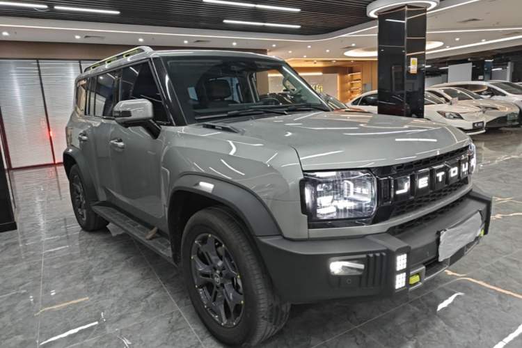Used JETOUR Shanhai Traveler C-DM 2024 C-DM 129KM Linye Edition Front Right 45 Deg