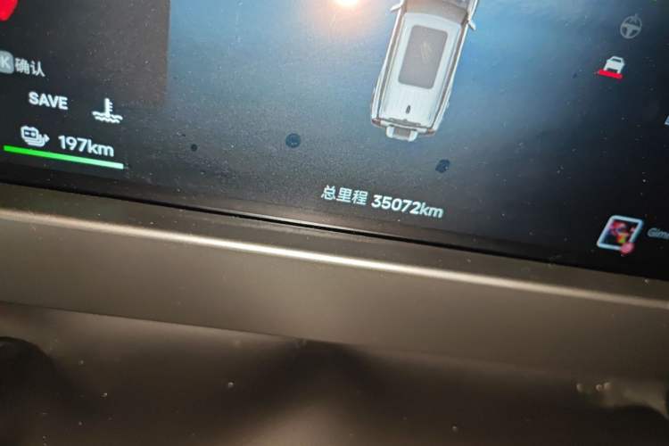 Used JETOUR Shanhai Traveler C-DM 2024 C-DM 208KM Mountain & Wilderness Edition Odometer Close Up