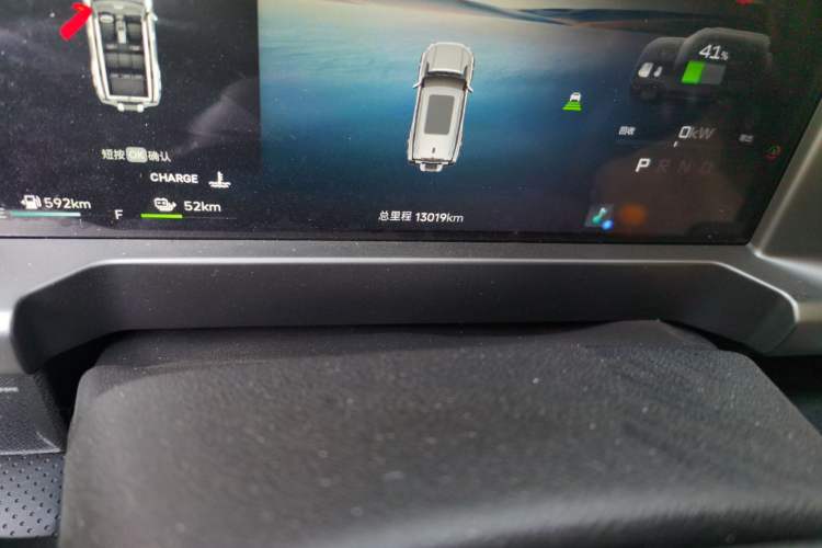 Used JETOUR Shanhai Traveler C-DM 2024 C-DM 129KM Linye Edition Odometer Close Up