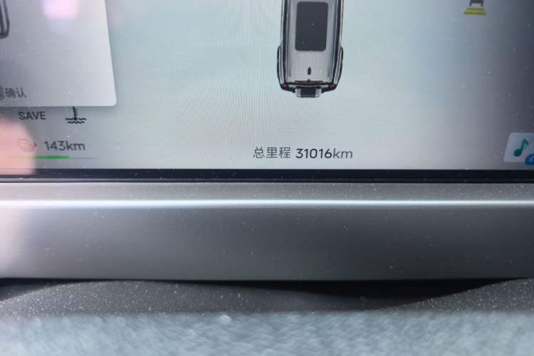 Used JETOUR Shanhai Traveler C-DM 2024 C-DM 208KM Mountain & Wilderness Edition Odometer Close Up