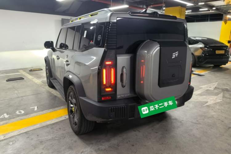 Used JETOUR Shanhai Traveler C-DM 2024 C-DM 208KM Mountain & Wilderness Edition Rear Left 45 Deg