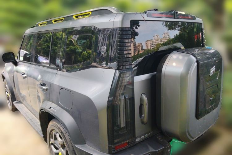 Used JETOUR Shanhai Traveler C-DM 2024 C-DM 208KM Mountain & Wilderness Edition Rear Left 45 Deg