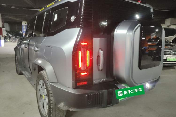 Used JETOUR Shanhai Traveler C-DM 2024 C-DM 206KM Four-Wheel Drive Wilderness Edition Rear Left 45 Deg