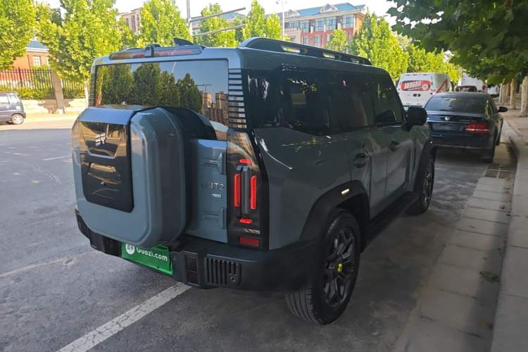 Used JETOUR Shanhai Traveler C-DM 2024 C-DM 208KM Mountain & Wilderness Edition Rear Right 45 Deg
