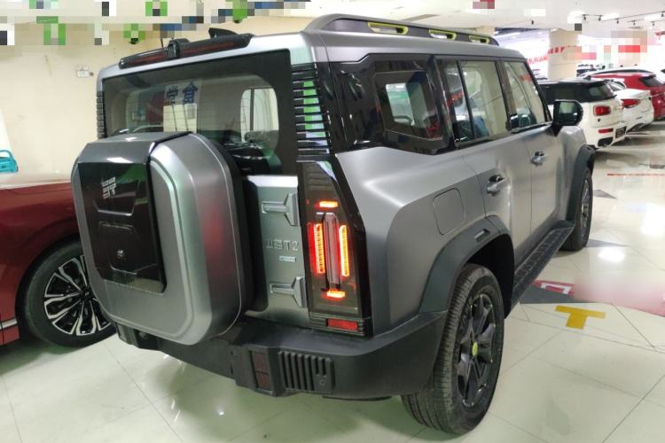 Used JETOUR Shanhai Traveler C-DM 2024 C-DM 129KM Wilderness Edition Rear Right 45 Deg