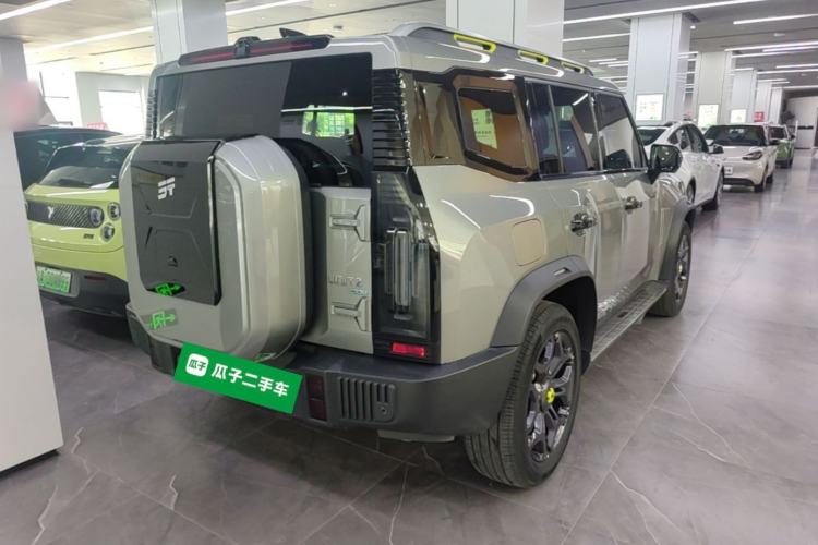 Used JETOUR Shanhai Traveler C-DM 2024 C-DM 208KM Mountain & Wilderness Edition Rear Right 45 Deg