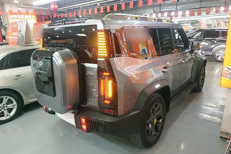 Used JETOUR Shanhai Traveler C-DM 2024 C-DM 208KM Mountain & Wilderness Edition Rear Right 45 Deg