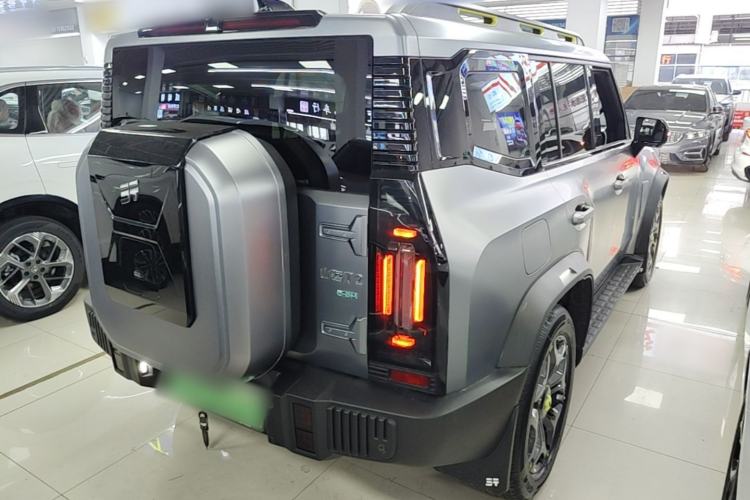 Used JETOUR Shanhai Traveler C-DM 2024 C-DM 208KM Mountain & Wilderness Edition Rear Right 45 Deg