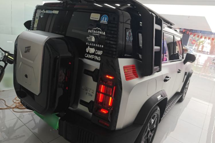 Used JETOUR Shanhai Traveler C-DM 2024 C-DM 208KM Mountain & Wilderness Edition Rear Right 45 Deg