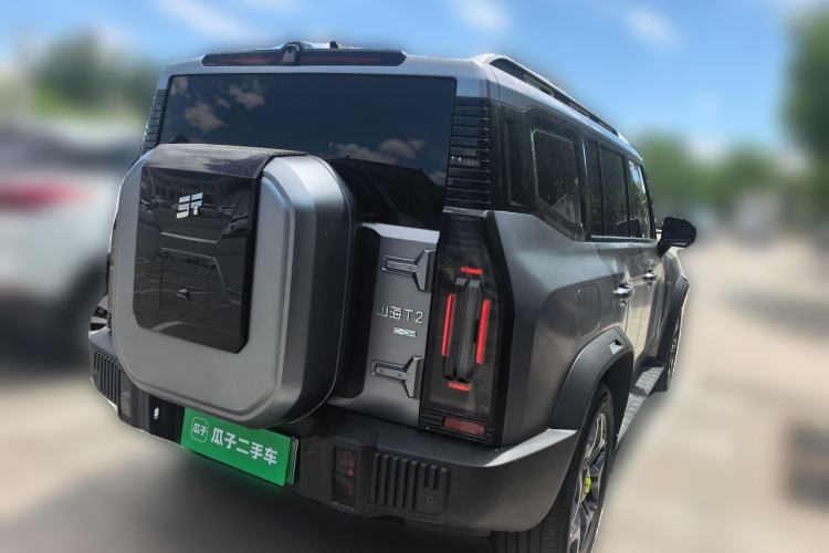 Used JETOUR Shanhai Traveler C-DM 2024 C-DM 208KM Mountain & Wilderness Edition Rear Right 45 Deg