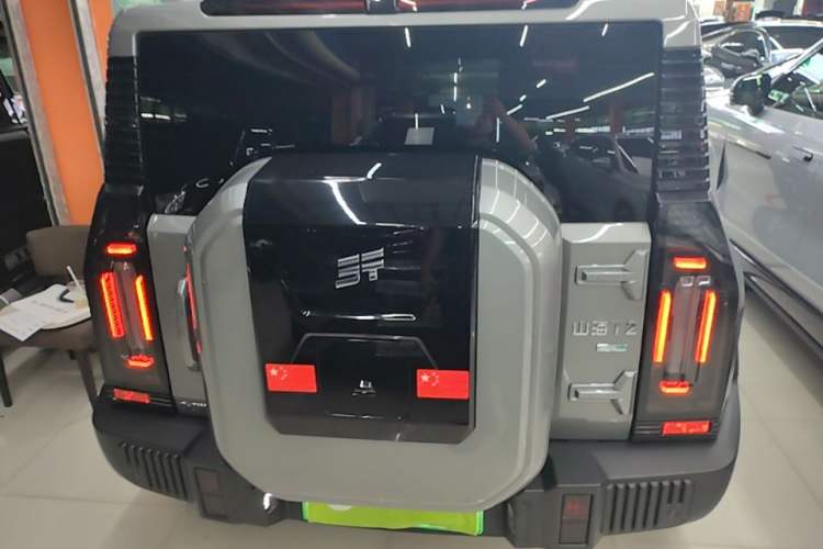 Used JETOUR Shanhai Traveler C-DM 2024 C-DM 208KM Mountain & Wilderness Edition Rear